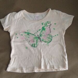 Golf Kids Cream Butterfly T-Shirt